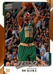 Ray Allen Basketball Cards 2008 Upper Deck MVP Prices