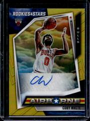 Coby White [Gold] #AIR-CWT Basketball Cards 2021 Panini Chronicles Airborne Signatures Prices