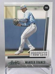 Wander Franco [Green] #P-1 Baseball Cards 2021 Panini Absolute Prospects Prices