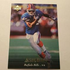 Andre Reed #45 Football Cards 1995 Upper Deck Prices