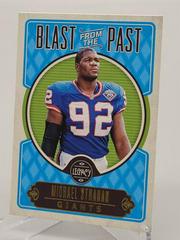 Michael Strahan #BP-12 Football Cards 2023 Panini Legacy Blast from the Past Prices