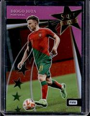 Diogo Jota [Pink] #15 Soccer Cards 2022 Panini Select FIFA Stars Prices