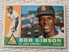 73 Bob Gibson HOF - 1960 Topps Baseball Cards (Star) Graded NM