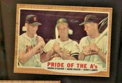 Pride of the A's [Green Tint] #127 Baseball Cards 1962 Topps Prices