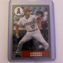 Shohei Ohtani [Black] #87TB-50 Baseball Cards 2022 Topps 1987 Series 2 Prices