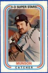 Thurman Munson #53 Baseball Cards 1976 Kellogg's Prices