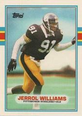 Jerrol Williams Football Cards 1989 Topps Traded Prices
