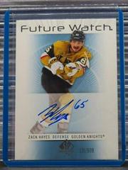 Zack Hayes Hockey Cards 2022 SP Authentic 2012-13 Retro Future Watch Autographs Prices