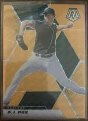 A. J. Puk [Reactive Orange Mosaic] #136 Baseball Cards 2021 Panini Mosaic Prices