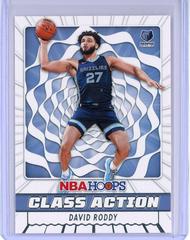 David Roddy Basketball Cards 2022 Panini Hoops Class Action Prices