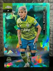 Raul Ruidiaz [Aqua] Soccer Cards 2021 Topps Chrome MLS Sapphire Prices