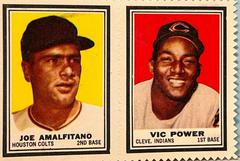 Vic Power Baseball Cards 1962 Topps Stamps Prices