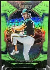Catfish Hunter [Neon Green] #2 Baseball Cards 2023 Panini Select Prices