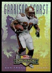 Garrison Hearst [Purple] #49 Football Cards 1998 Leaf Rookies & Stars Crusade Prices