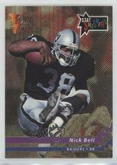 Nick Bell [Gold] #WSS-67 Football Cards 1993 Wild Card Stat Smashers Prices