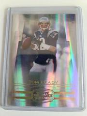 Tom Brady [Gold Holofoil] #26 Football Cards 2007 Panini Donruss Threads Prices