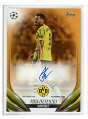 Felix Nmecha [Orange Foilboard] #A-FN Soccer Cards 2023 Topps UEFA Club Autograph Prices