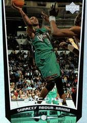 Shareef Abdur-Rahim #87 Basketball Cards 1998 Upper Deck Encore Prices