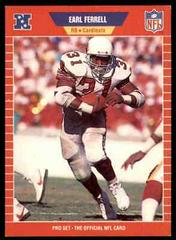 Earl Ferrell Football Cards 1989 Pro Set Prices