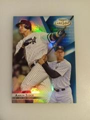 Aaron Judge [Class 1 Blue] Baseball Cards 2018 Topps Gold Label Prices