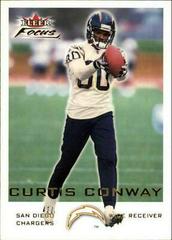 Curtis Conway #22 Football Cards 2000 Fleer Focus Prices