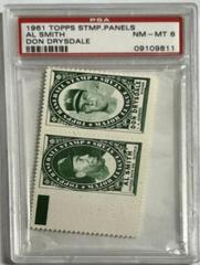 Al Smith, Don Drysdale Baseball Cards 1961 Topps Stamp Panels Prices