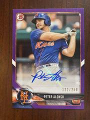 Peter Alonso [Purple] #PA-PA Baseball Cards 2018 Bowman Paper Prospects Autographs Prices