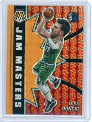 Luka Doncic [Orange Fluorescent] Basketball Cards 2020 Panini Mosaic Jam Masters Prices
