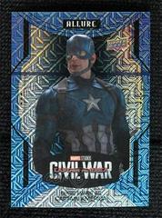 Chris Evans as Captain America [Blue Line] #104 Marvel 2022 Allure Prices