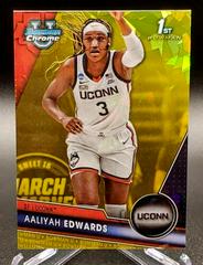Aaliyah Edwards [Yellow Sapphire] #19 Basketball Cards 2023 Bowman Chrome University Sapphire Prices