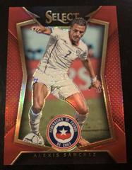 Alexis Sanchez [Red Jersey Camo Prizm] Soccer Cards 2015 Panini Select Prices