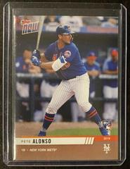 Pete Alonso Baseball Cards 2019 Topps Now Road to Opening Day Prices