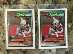 Aaron Sele #504 Baseball Cards 1992 Topps Gold Prices