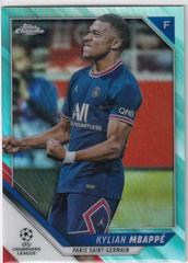 Kylian Mbappe [Aqua Refractor] #1 Soccer Cards 2021 Topps Chrome UEFA Champions League Prices