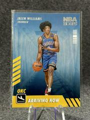 Jalen Williams Basketball Cards 2022 Panini Hoops Arriving Now Prices