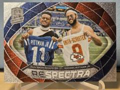 JuJu Smith-Schuster / Michael Pittman Jr. #13 Football Cards 2023 Panini Spectra Respectra Prices