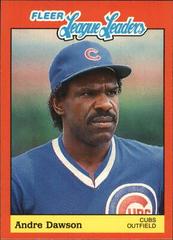 Andre Dawson #12 Baseball Cards 1989 Fleer League Leaders Prices