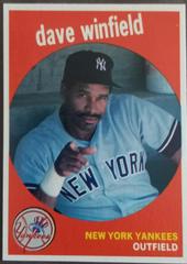Dave Winfield [Hand Cut] #25 Baseball Cards 1989 Baseball Cards Magazine Repli Prices