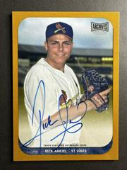 Rick Ankiel [Autograph Gold] #AS-RA Baseball Cards 2018 Topps Archives Snapshots Prices