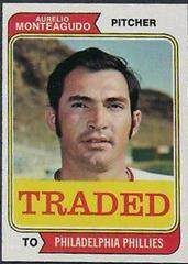 Aurelio Monteagudo Baseball Cards 1974 Topps Traded Prices