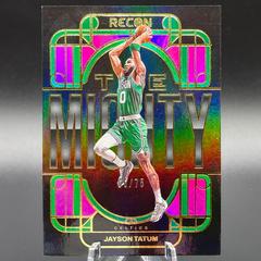 Jayson Tatum [Purple] #8 Basketball Cards 2023 Panini Recon The Mighty Prices
