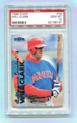 Will Clark #78 Baseball Cards 1999 Fleer Prices