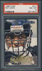 Ray Lewis #217 Football Cards 1998 Fleer Prices