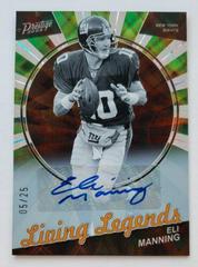 Eli Manning [Autograph] #LL-18 Football Cards 2023 Panini Prestige Living Legends Prices