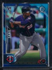 Miguel Sano [Blue Refractor] Baseball Cards 2016 Bowman Chrome Prices
