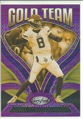 Kirk Cousins [Purple] Football Cards 2022 Panini Certified Gold Team Prices