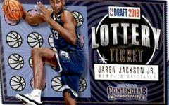 Jaren Jackson Jr. [Retail] Basketball Cards 2018 Panini Contenders Lottery Ticket Prices