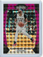 Anthony Davis [Purple] #65 Basketball Cards 2017 Panini Prizm Mosaic Prices