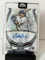 Josh Jung Baseball Cards 2023 Topps Chrome Black Ivory Autographs Prices