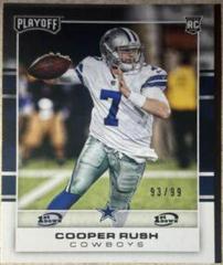Cooper Rush [1st Down] #266 Football Cards 2017 Panini Playoff Prices